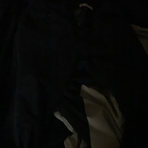 Black Slim Straight Jeans